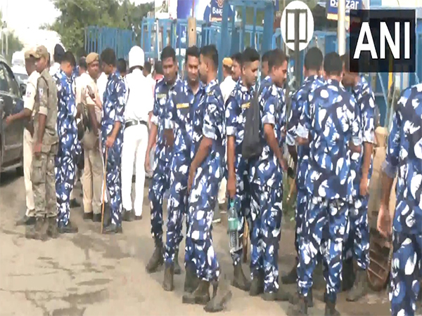 Security tightened in Howrah ahead of ‘Nabanna Abhiyan’ protest (Photo/ANI)