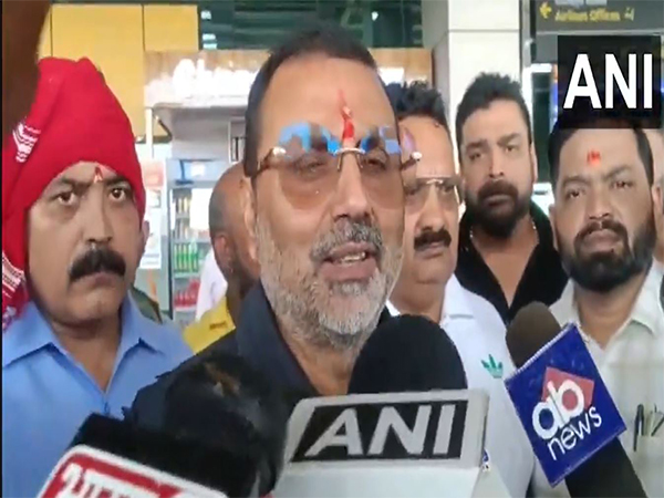 BJP MP Nishikant Dubey (File photo/ANI)