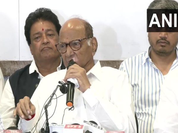 Nationalist Congress Party (NCP-SCP) chief Sharad Pawar (Photo/ANI)