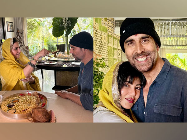 Alka Bhatia, Akshay Kumar and Warda Khan Nadiadwala (Photo/instagram/@akshaykumar) Alka Bhatia, Akshay Kumar and Warda Khan Nadiadwala (Photo/instagram/@akshaykumar)