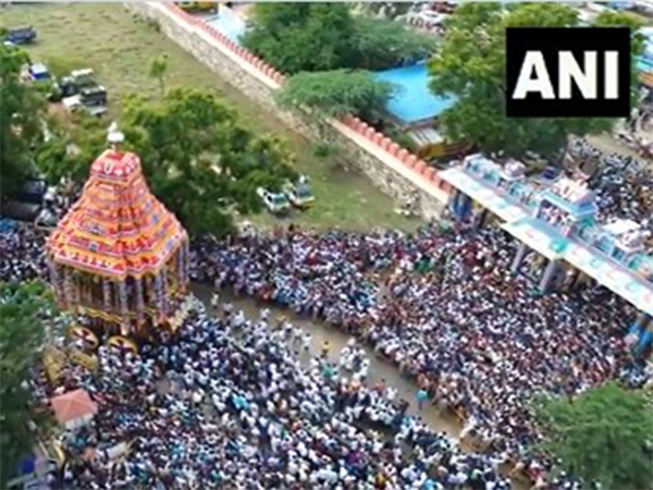 Visual from the Kallalagar Temple in Madurai (Photo/ANI) Visual from the Kallalagar Temple in Madurai (Photo/ANI)