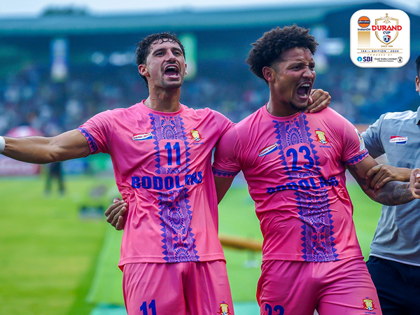 Bodoland FC celebrating a goal (Photo: Durand Cup/AIFF)
