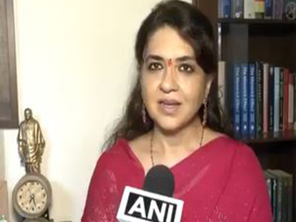  Shiv Sena leader Shaina NC (Photo/ANI) 