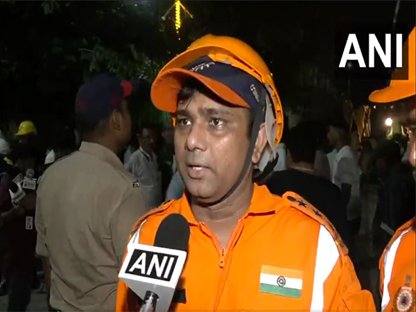 Inspector Krupal Mule of 5 Battalion of Pune, NDRF (Photo/ANI)