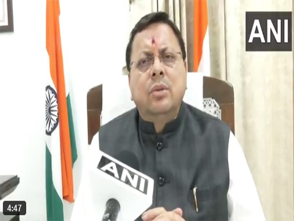 Uttarakhand Chief Minister Pushkar Singh Dhami (Photo/ANI) Uttarakhand Chief Minister Pushkar Singh Dhami (Photo/ANI)