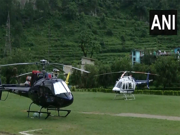 Visuals from Malti Helipad (Photo/ANI)
