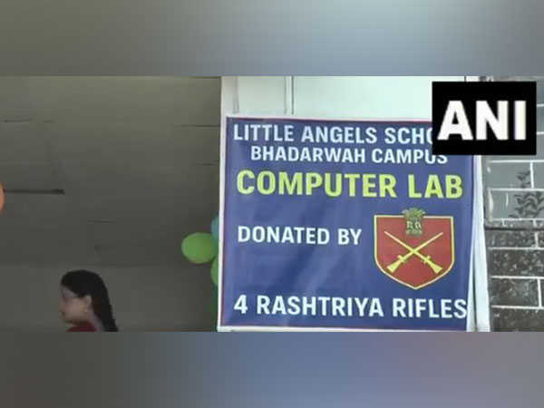 Indian Army’s 4 Rashtriya Rifles sets up computer lab at Little Angel School in Bhaderwah under PMGDISHA (Photo/ANI) Indian Army’s 4 Rashtriya Rifles sets up computer lab at Little Angel School in Bhaderwah under PMGDISHA (Photo/ANI)