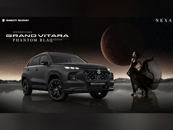 Limited-edition Grand Vitara ‘Phantom Blaq' (Image: Maruti Suzuki India Limited)