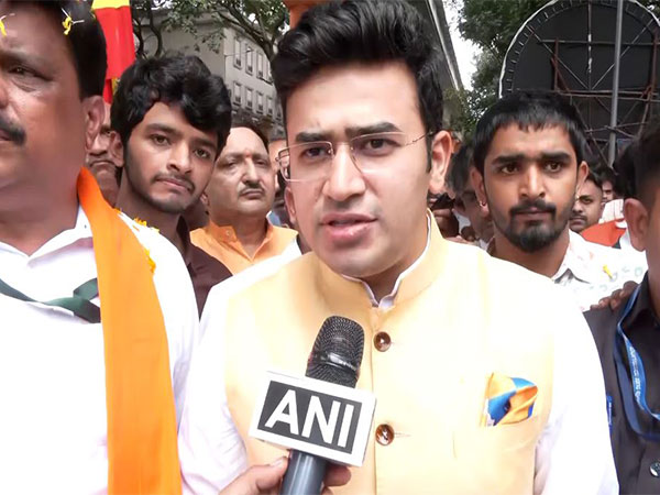 BJP MP Tejasvi Surya (Photo/ANI)