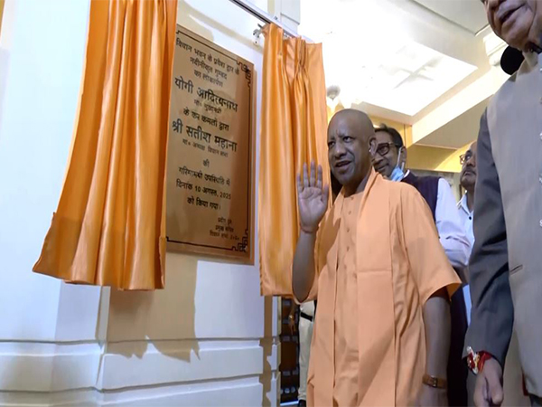 Uttar Pradesh Chief Minister Yogi Adityanath (Photo/ANI)