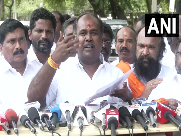  Deputy Opposition leader and former AIADMK Minister R B Udhayakumar. (Photo/ANI)