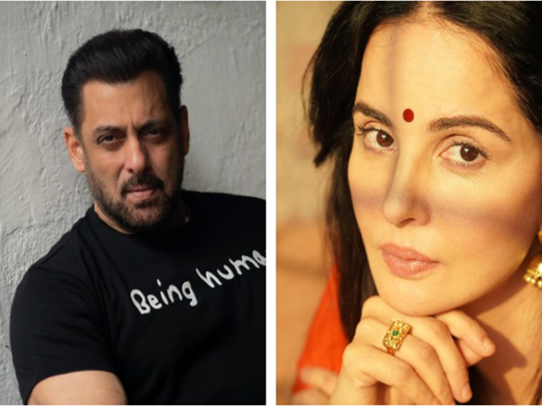 Actors Rukhsar Rehman and Salman Khan (Image source: Instagram)