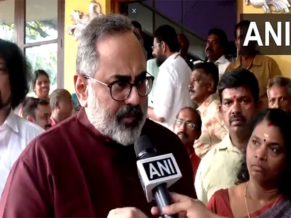  Kerala BJP President Rajeev Chandrasekhar (Photo/ANI)