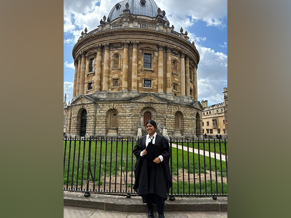 Student from Assam's capital city, Guwahati, Arani S Hazarika (Photo/ANI)