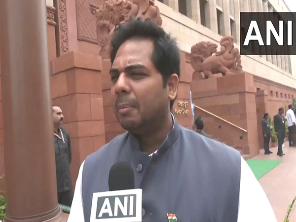 Congress leader Vamsi Krishna Gaddam (Photo/ANI)