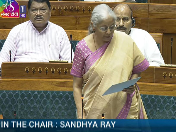 Finance Minister Nirmala Sitharaman (Image: Sansad TV)