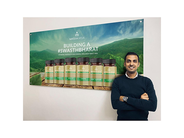 Matsyaveda Co-founder, Shashank Garg standing alongside his vision of creating a Swasth Bharat
