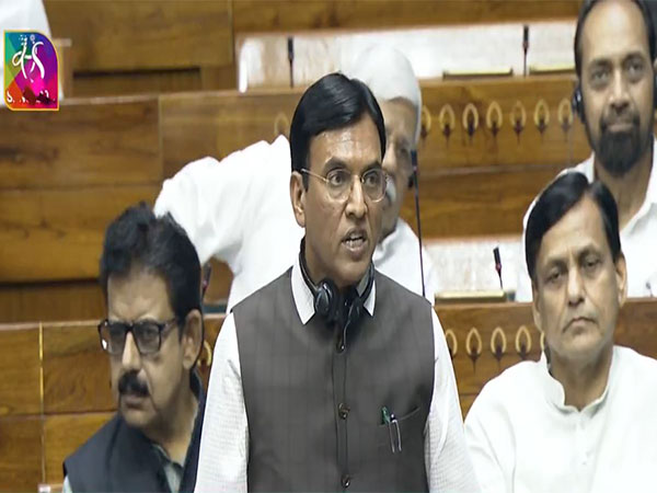 Union Sports minister Mansukh Mandaviya. (Photo/Sansad TV)