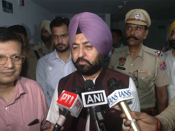 Punjab Revenue, Rehabilitation and Disaster Management Minister Hardeep Singh Mundian. (Photo/ANI)