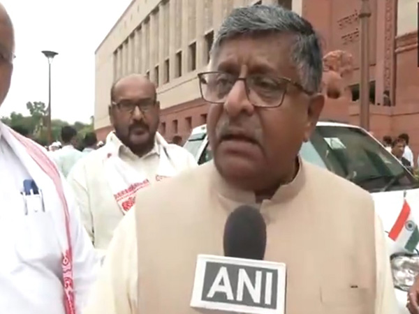 BJP MP Ravi Shankar Prasad (Photo/ANI)