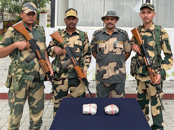 BSF seize packets of heroin (Photo/BSFPunjabFrontier)