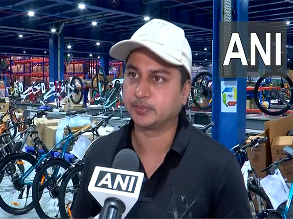 Electric Cycle Manufacturer Emotorad Co Founder Kunal Gupta (Photo/ANI)