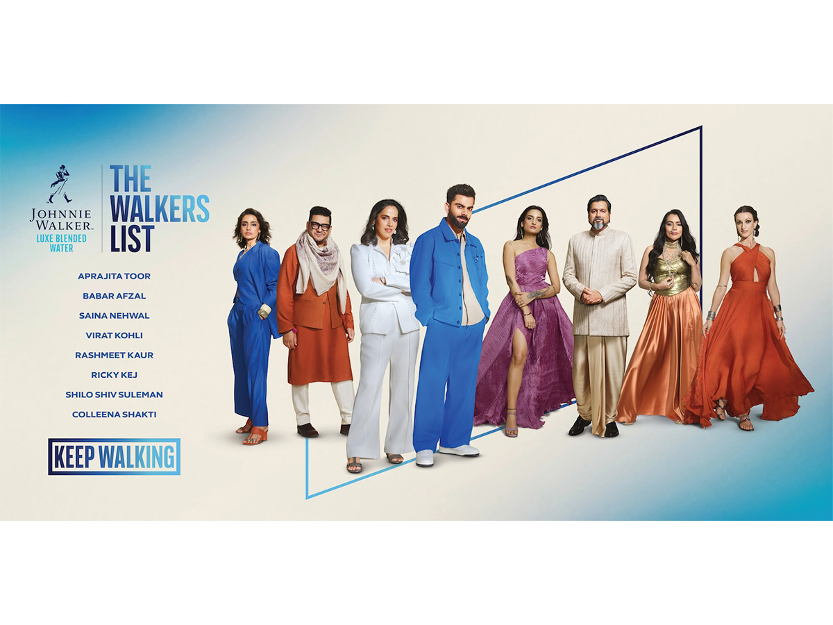 ‘The Walkers List’ brings together Aprajita Toor, Babar Afzal, Saina Nehwal, Virat Kohli, Rashmeet Kaur, Ricky Kej, Shilo Shiv Suleman & Colleena Shakti.