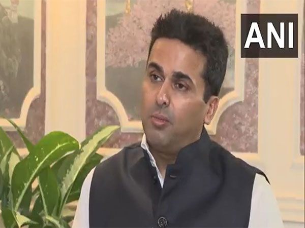 Late Congress stalwart Ahmed Patel’s Son, Faisal Patel (Photo/ANI)