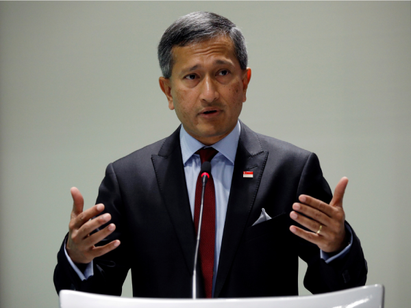 Singapore Foreign Minister Vivian Balakrishnan (File Photo/Reuters)