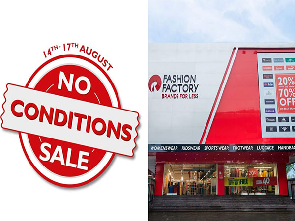 Fashion Factory announces “No Conditions Sale” (Photo/Fashion Industry)