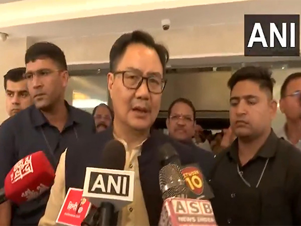 Union Minister of Parliamentary Affairs Kiren Rijiju (Photo/ANI)