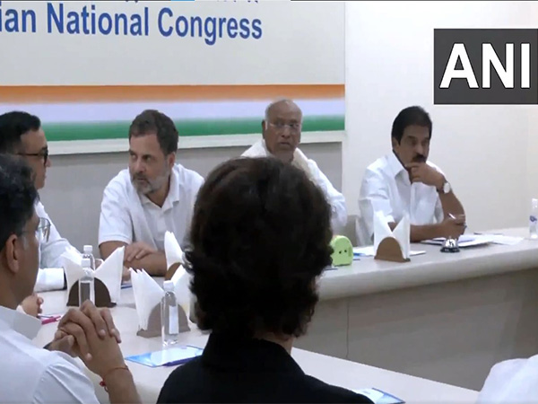 Visuals from the meeting (Photo: ANI)