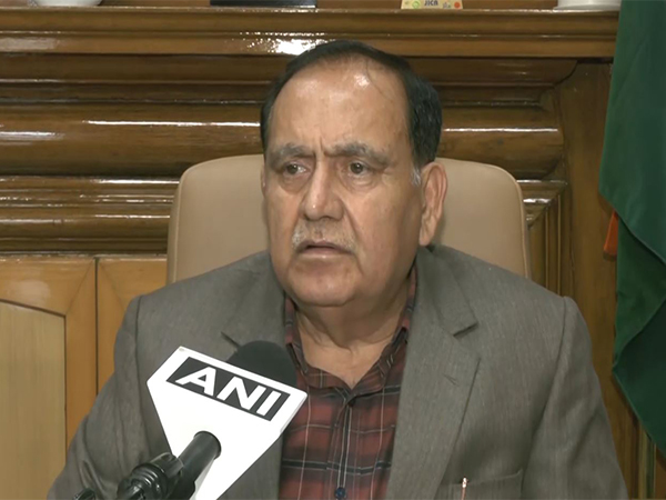 Himachal Pradesh Assembly Speaker, Kuldeep Singh Pathania (Photo/ANI)