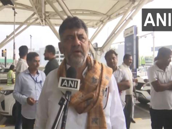 Karnataka Deputy Chief Minister DK Shivakumar (Photo/ANI)