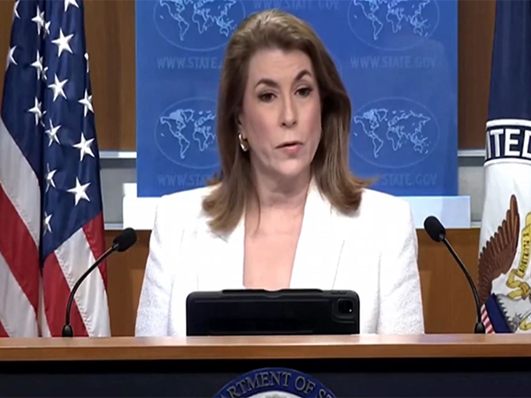 US State Department Spokesperson Tammy Bruce  (Photo/State TV Via Reuters)