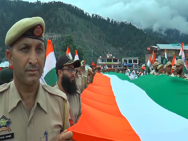 Bhaderwah’s Tri-Colour rally (Photo/ANI)