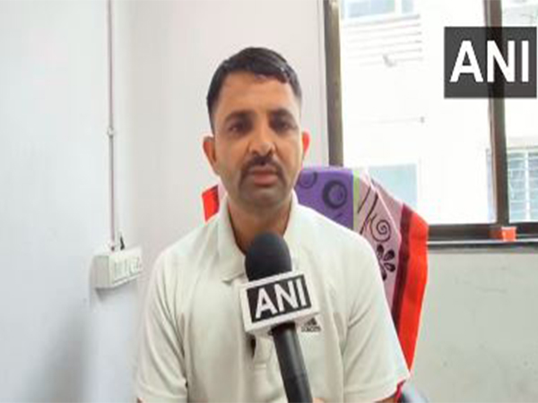 Thanabhai Dodia, Sarpanch of Jaloya village (Photo/ANI)