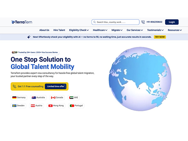 India's leading global mobility startup delivers cutting-edge immigration technology as India leads global migration with 2.5 million professionals seeking international careers annually    