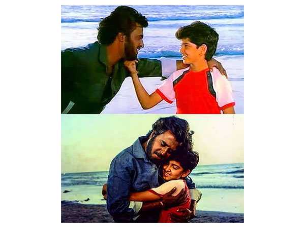 Hrithik Roshan, Rajinikanth in Bhagwaan Dada (Image source: Hrithik Roshan team)