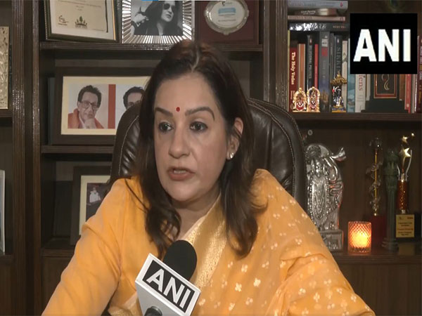 Shiv Sena (UBT) leader Priyanka Chaturvedi (Photo/ANI)