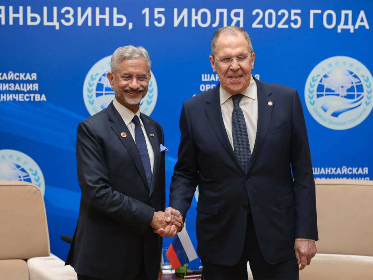 EAM Jaishankar with Russian Foreign Minister Sergey Lavrov (Photo/ X@mfa_russia)