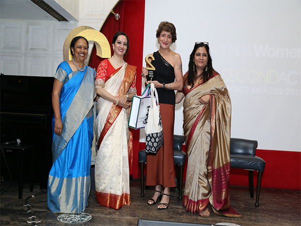 From left: Lakshmi Pratury (Founder, INK), Dr. Kanika Sood Sharma (Narayana Health), Dilshad Master (Bull’s Adventure), Archana Dutta (Founder and CEO, SecondAct/INK Women).