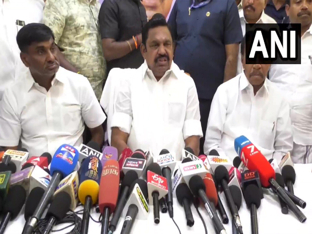 AIADMK general secretary Edappadi K Palaniswami. (Photo/ANI) 