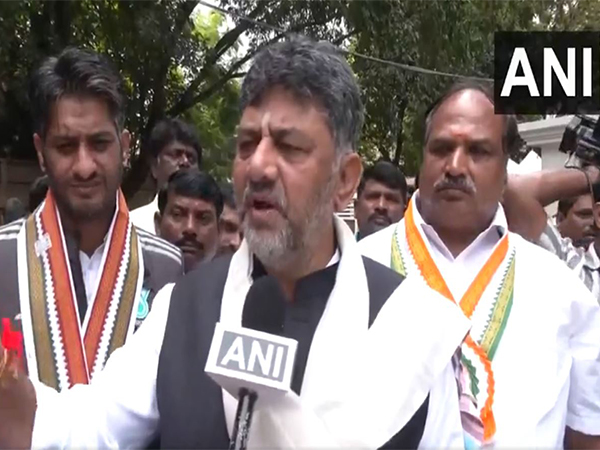 Karnataka Deputy Chief Minister DK Shivakumar (File Photo/ANI)