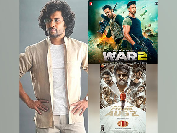 Nani, War 2 and Coolie (Photo: Instagram@nameisnani)