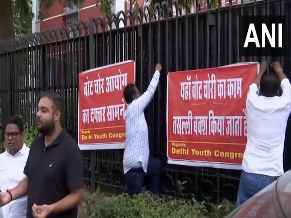 Visual of the protest site (Photo/ANI)