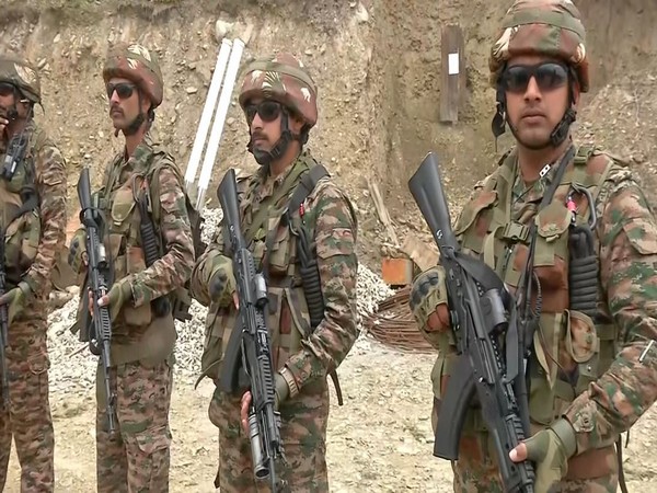 Visuals along the LoC in Jammu and Kashmir (Photo/ANI)