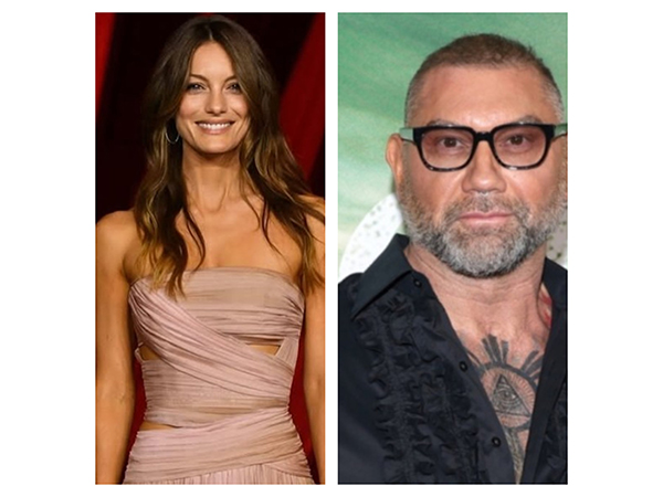 Dave Bautista, Leila George (Image source: Instagram)