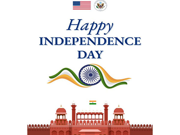 US Embassy in India extends greetings on 79th Independence Day (Image: X/@USAndIndia)