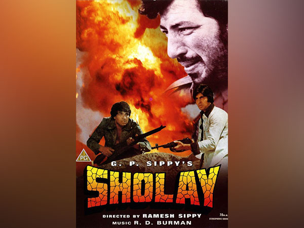 Poster of Sholay (Image source: Makers of Sholay)